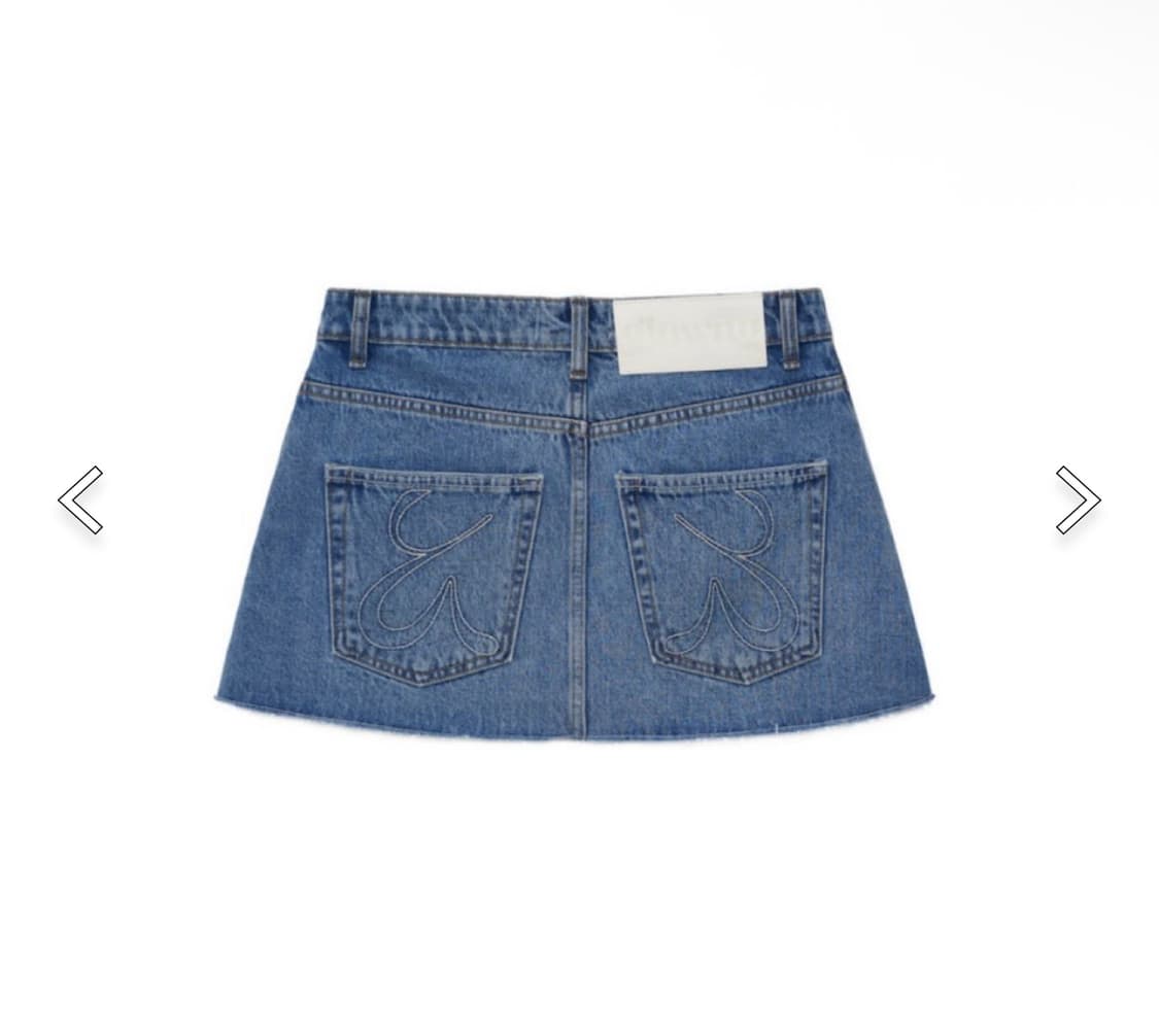글로니 청치마 90’s denim skirt 상품이미지2