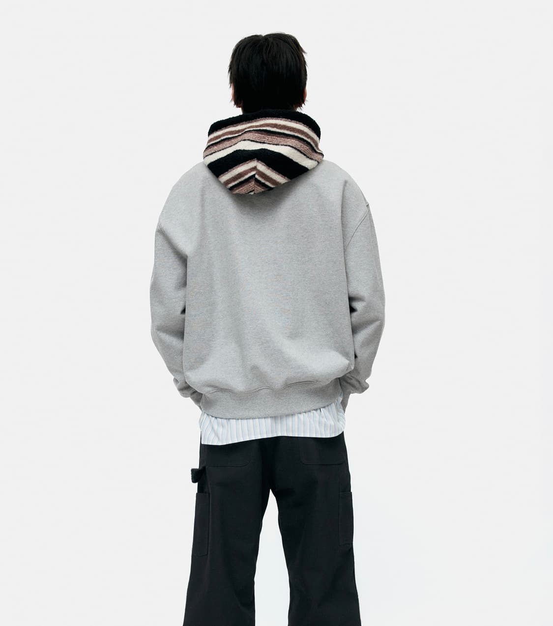 UNISEX LOGO EMBROIDERY HOODIE 상품이미지4