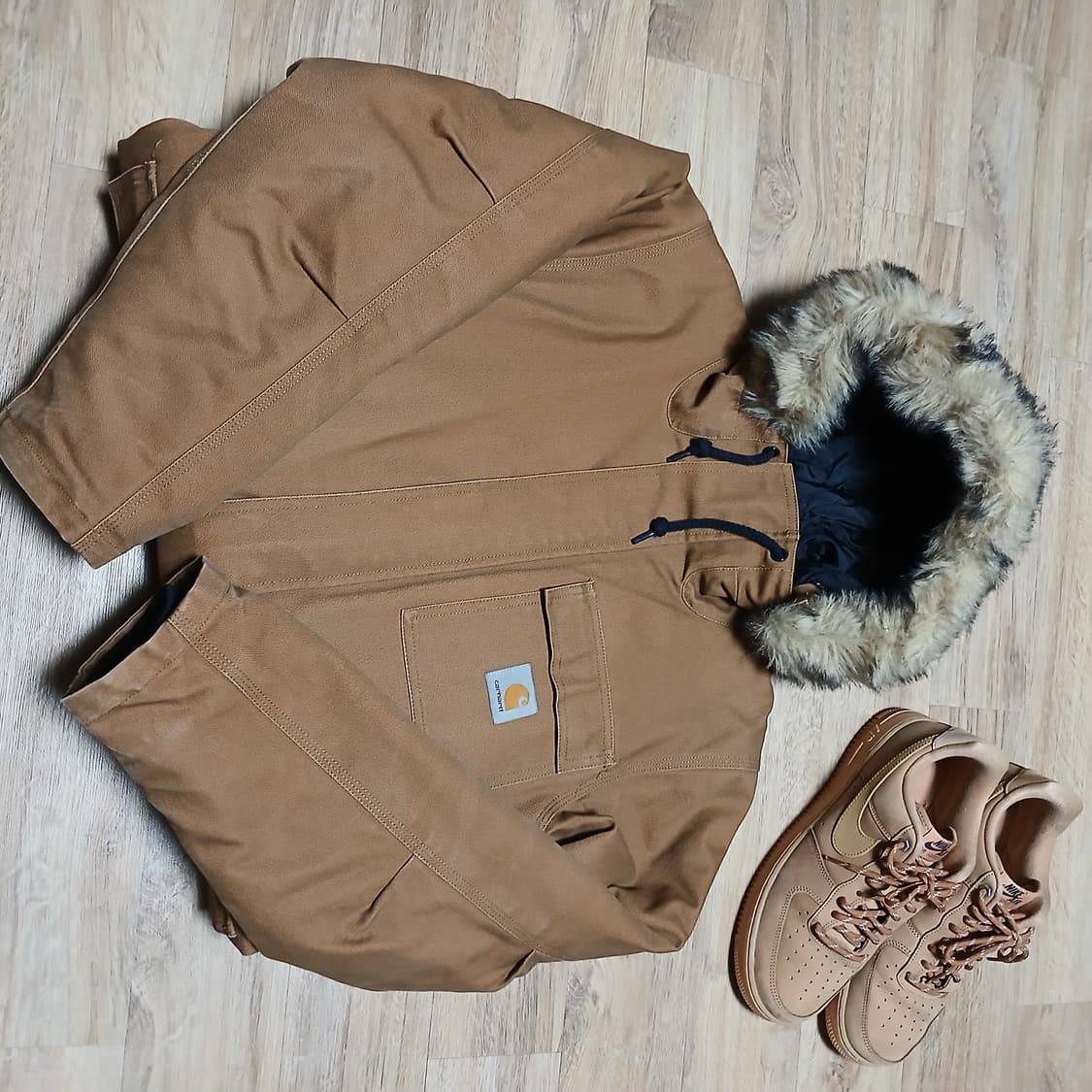 칼하트 시베리안 캔버스 파카 패딩 누빔 점퍼 상품이미지10