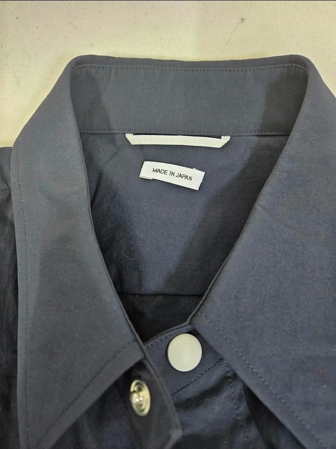 톰브라운 암밴딩 나일론 셔츠 자켓 네이비 3 상품이미지3