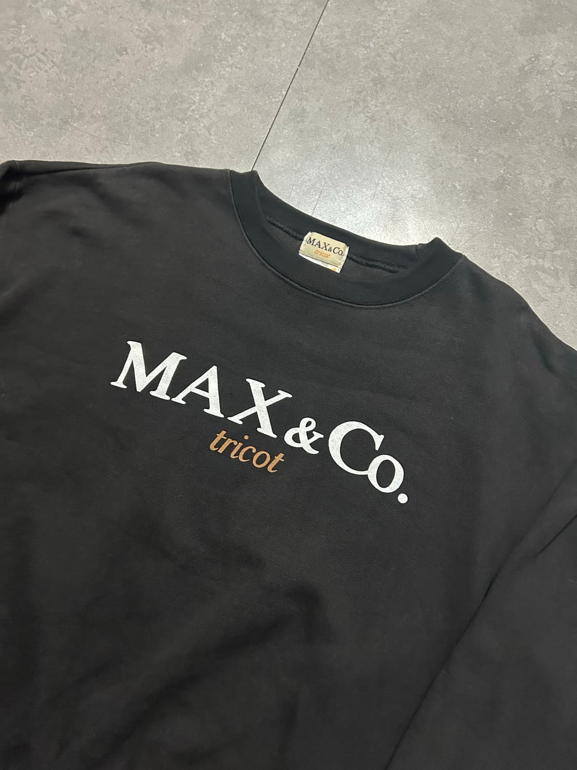 00s  막스마라 / MAX&CO 빈티지 오버사이즈 코튼 스웻셔츠  95 상품이미지2