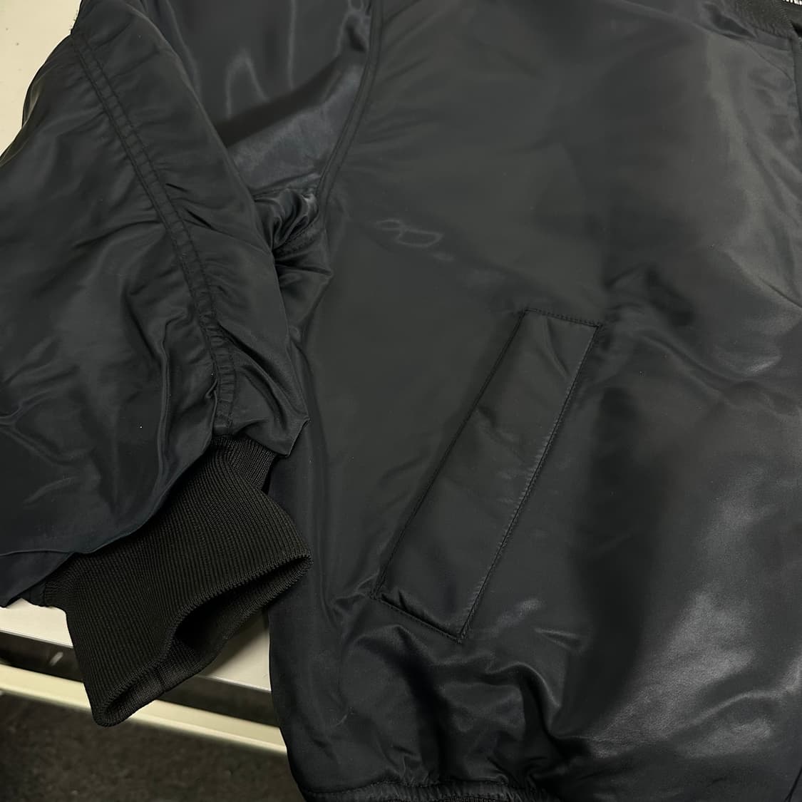 2 인터섹션 블랙 MA1 항공점퍼 상품이미지4