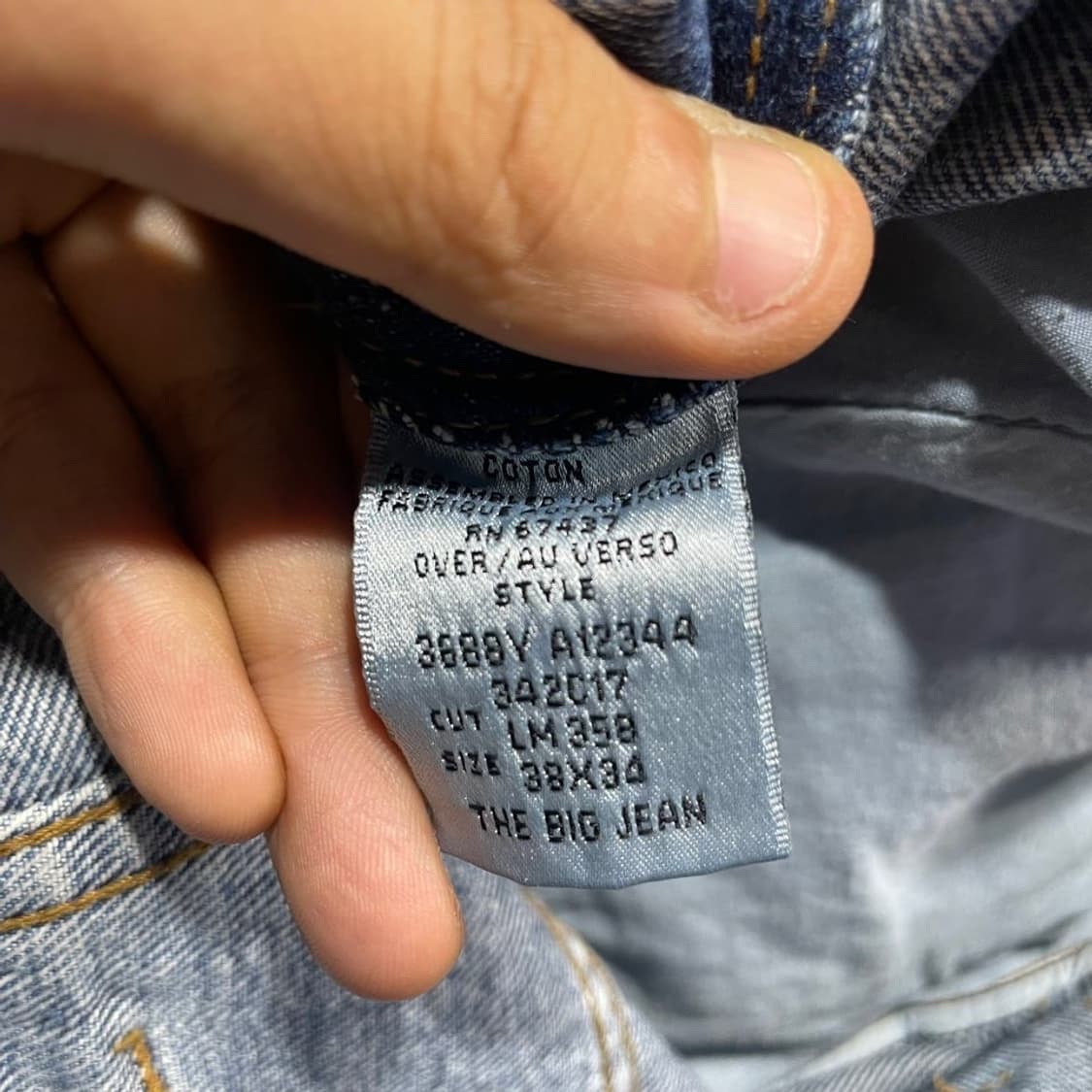 폴로 진스 데님 반바지 상품이미지4