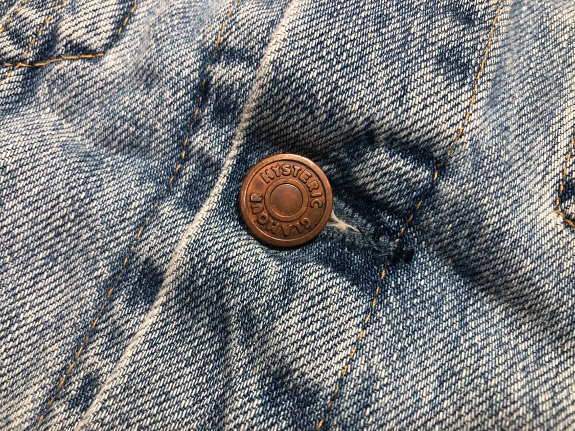 히스테릭글래머 그래픽 데님자켓 상품이미지5