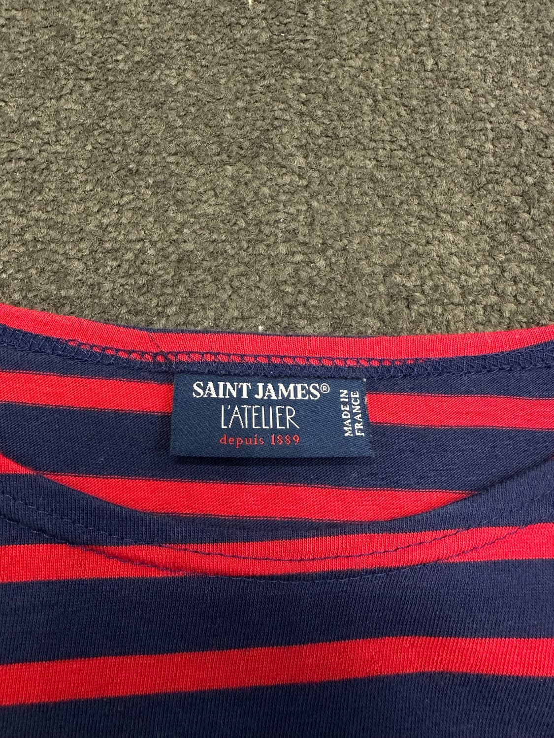 세인트 제임스 스트라이프 긴팔 티셔츠 S 상품이미지3