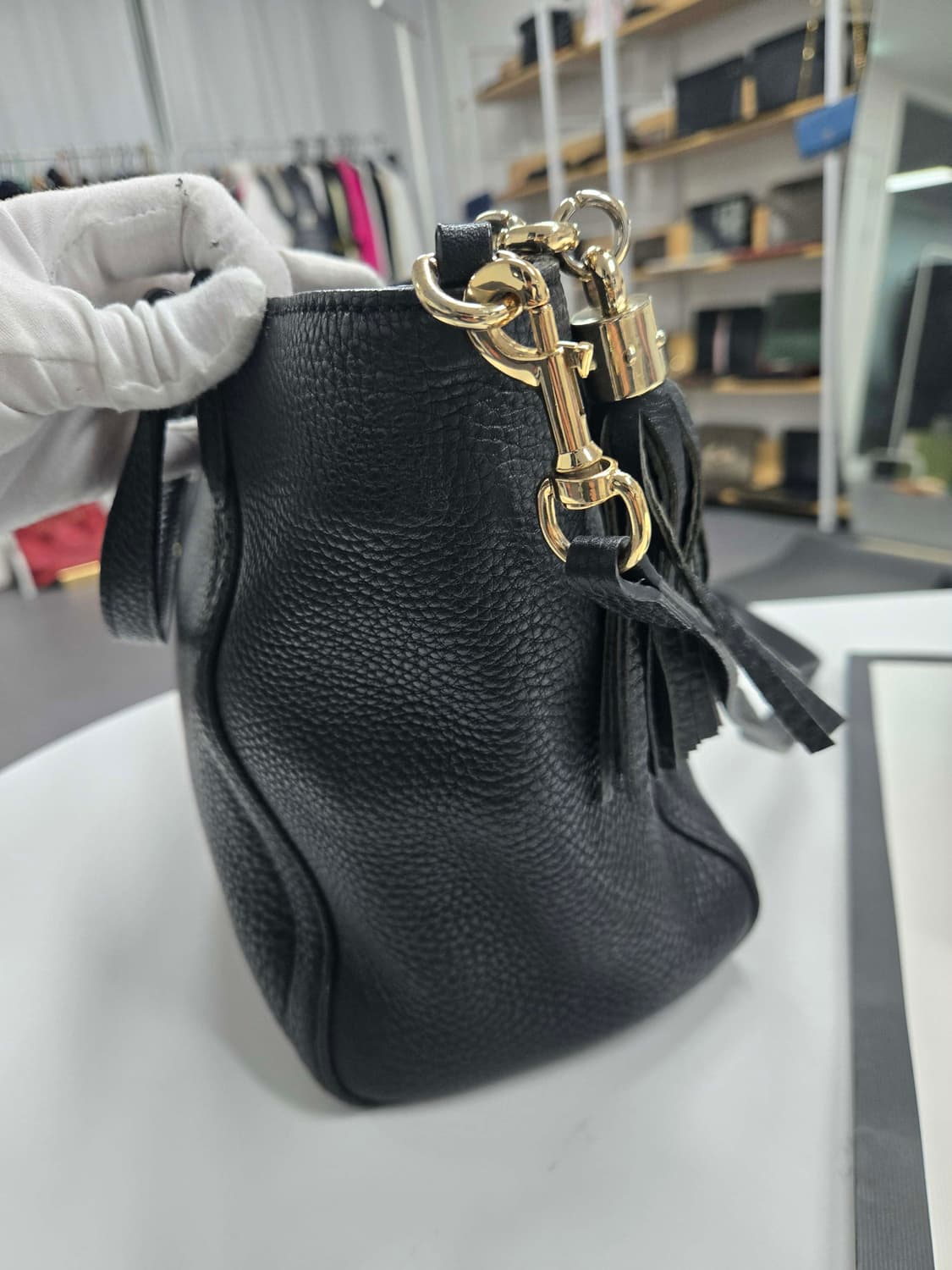 [A급컨디션] 구찌 소호 테슬 숄더백 상품이미지3