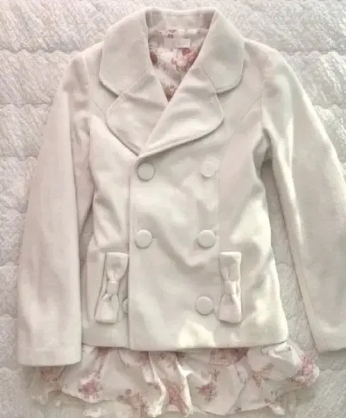 유일매물 lizlisa 숏코트 반코트 히메갸루 라떼갸루 핀터 모리 빈티지 상품이미지1