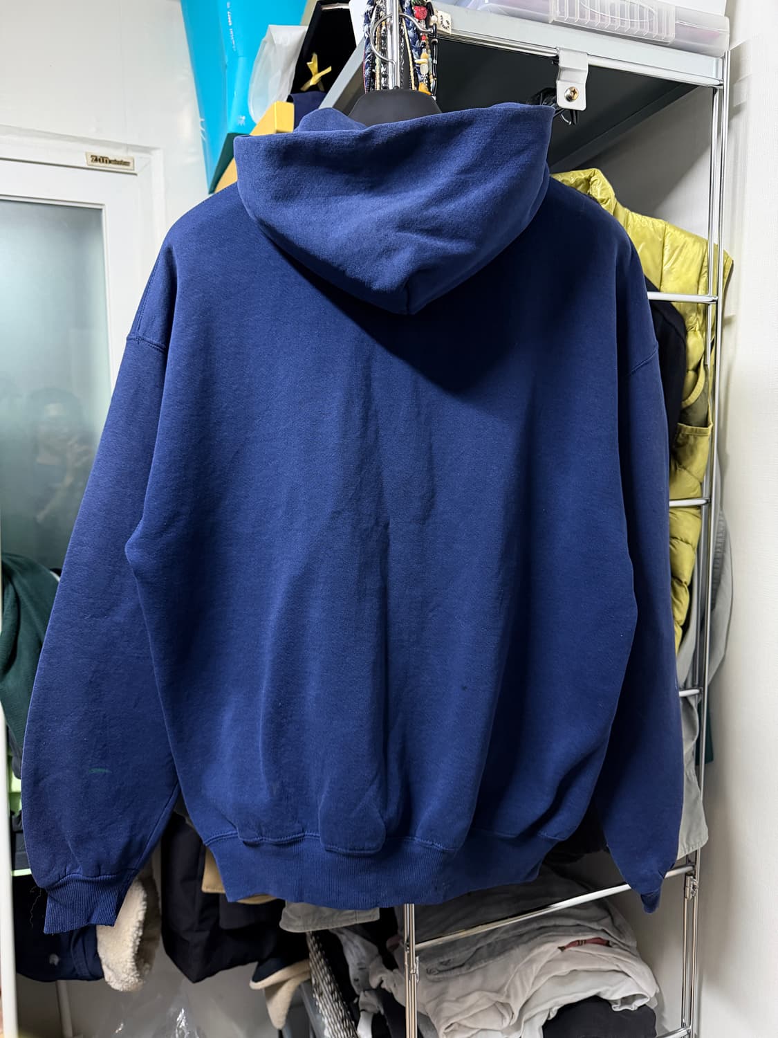 Vintage Russell Athletic Navy Zip-up XL 상품이미지2