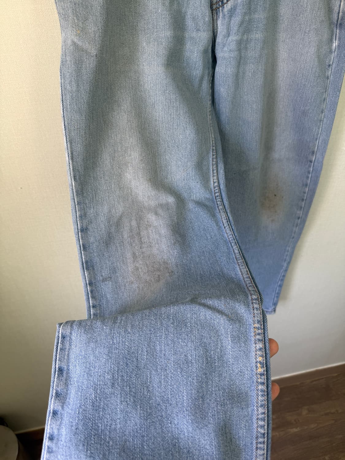 Levis 505 34x30 리바이스 연청 상품이미지5