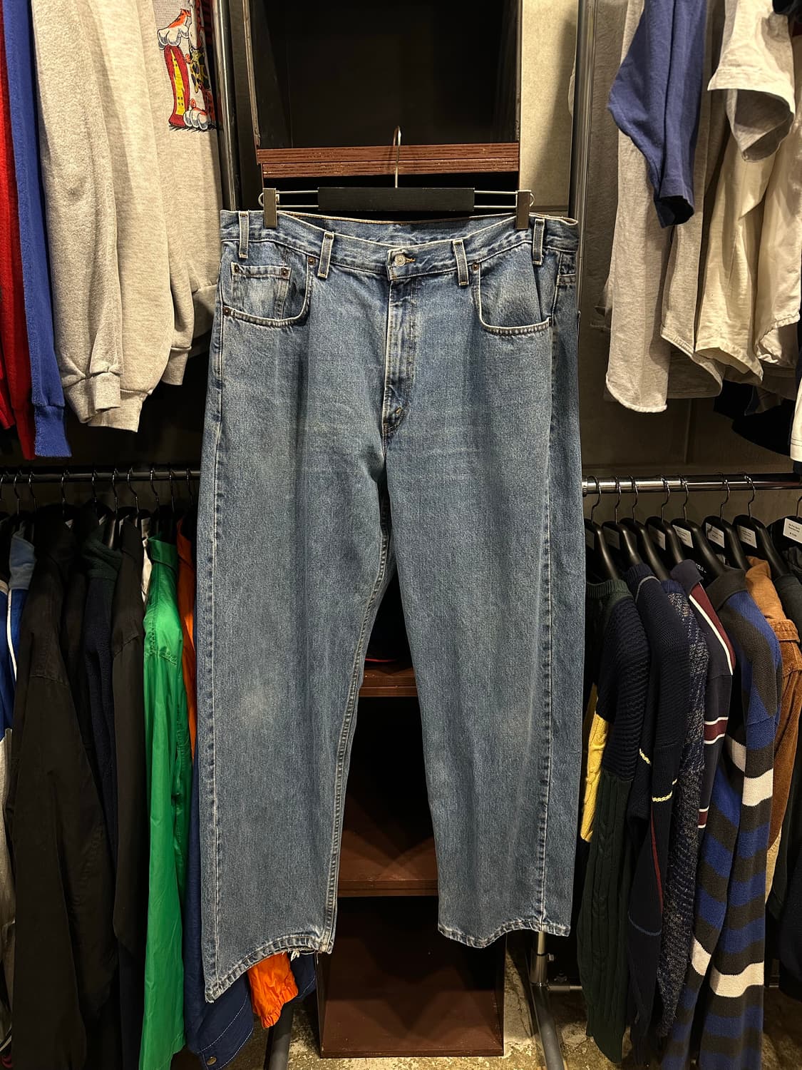 빈티지 00s 리바이스 569 데님 팬츠 상품이미지1