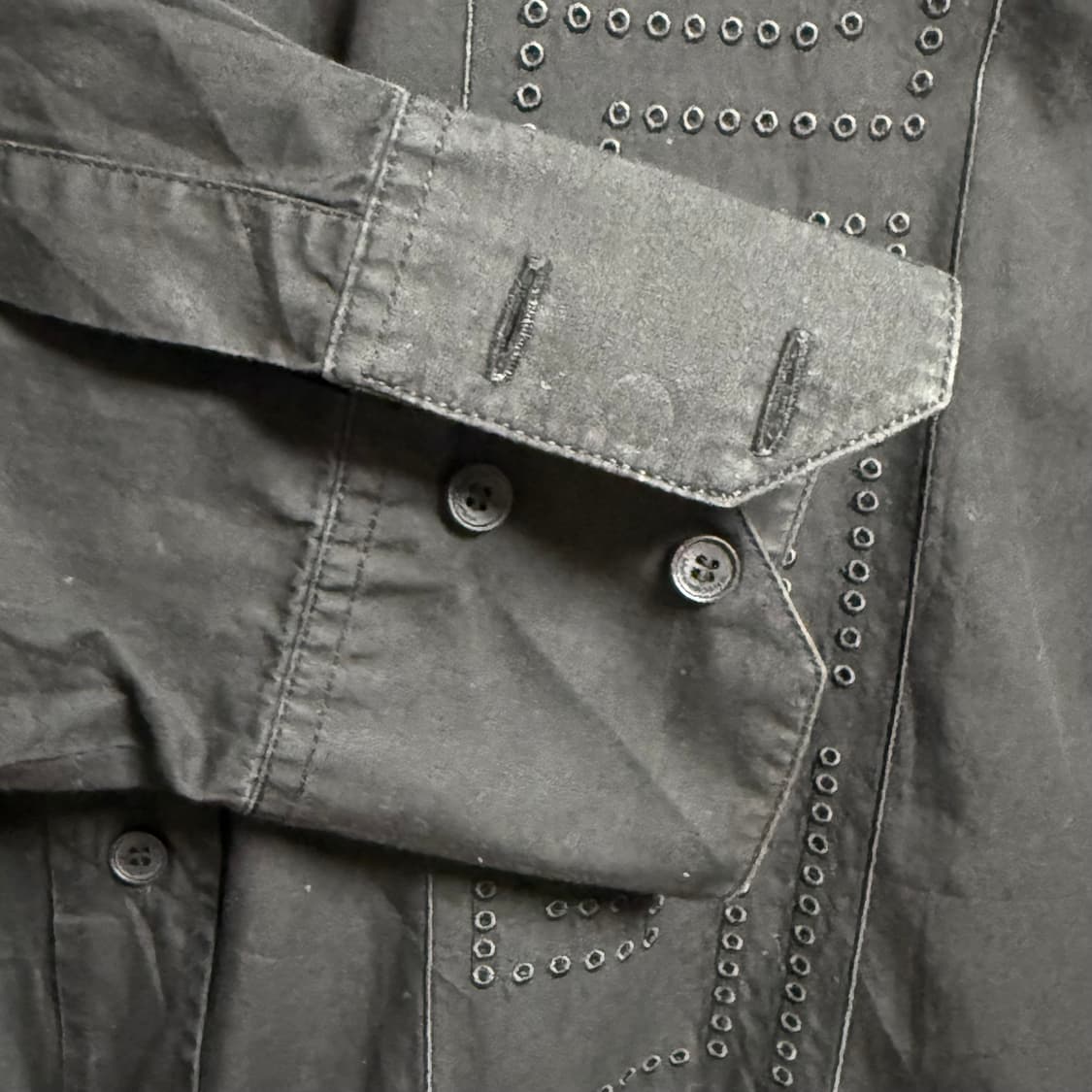 베르사체 진스 꾸뛰르 이중버튼 셔츠 상품이미지5