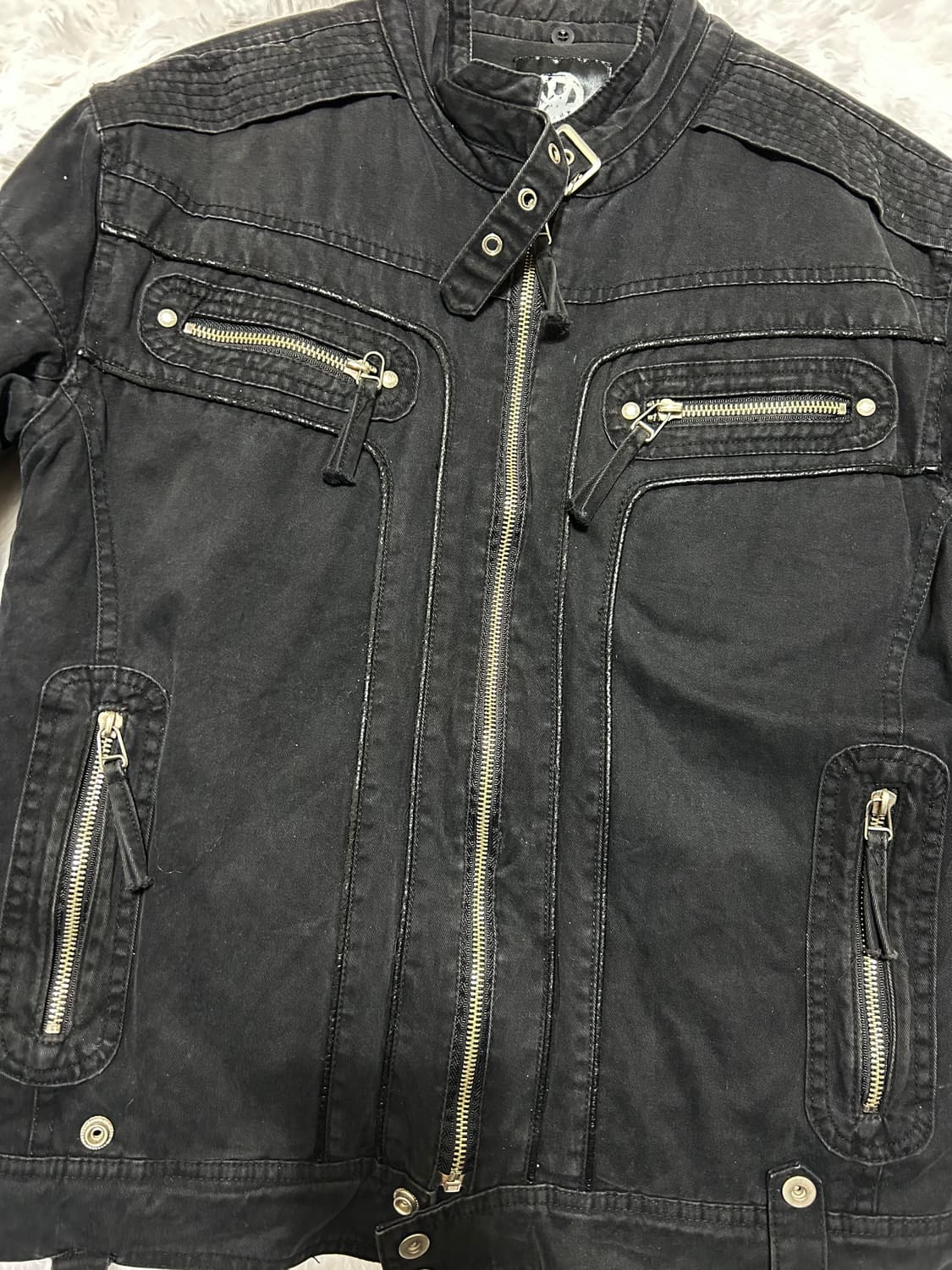 boa multi zip-detailed rider jacket 상품이미지3