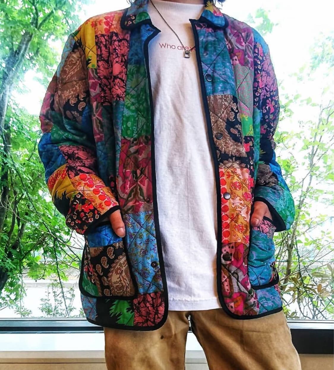 슈프림 리버시블 패치워크 퀄팅 자켓 상품이미지4