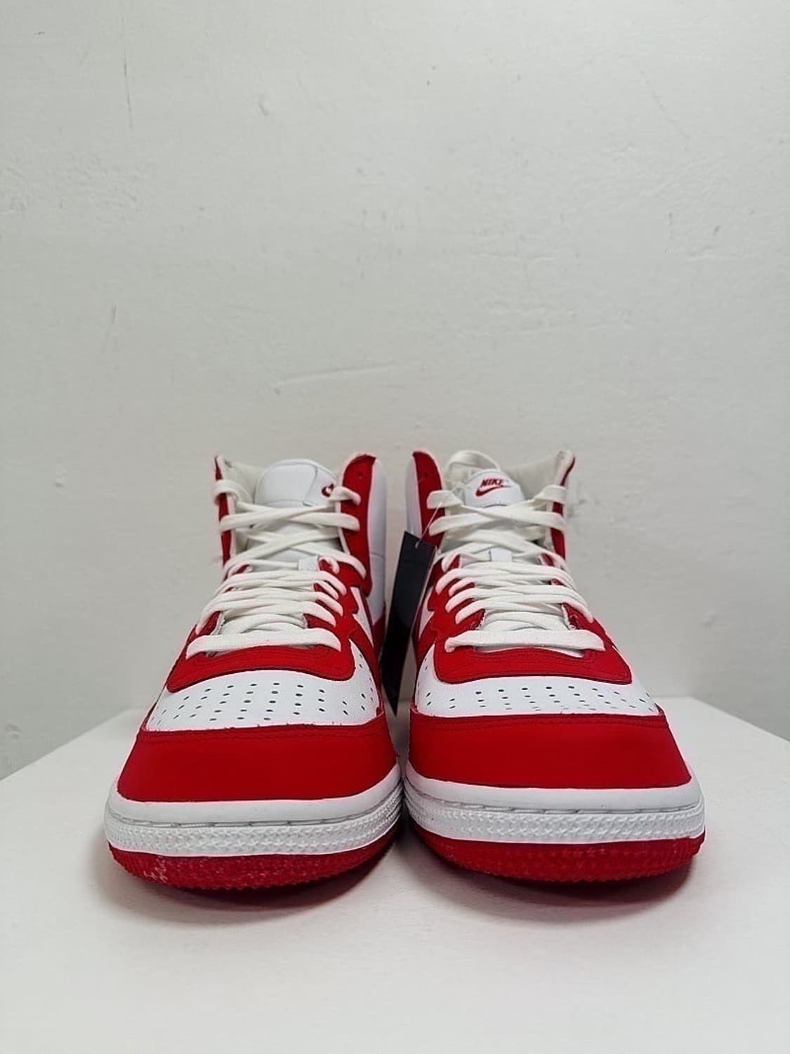 (정품/새상품) 나이키 X 꼼데가르송 남성 레드 터미네이터 하이 스니커즈 상품이미지2