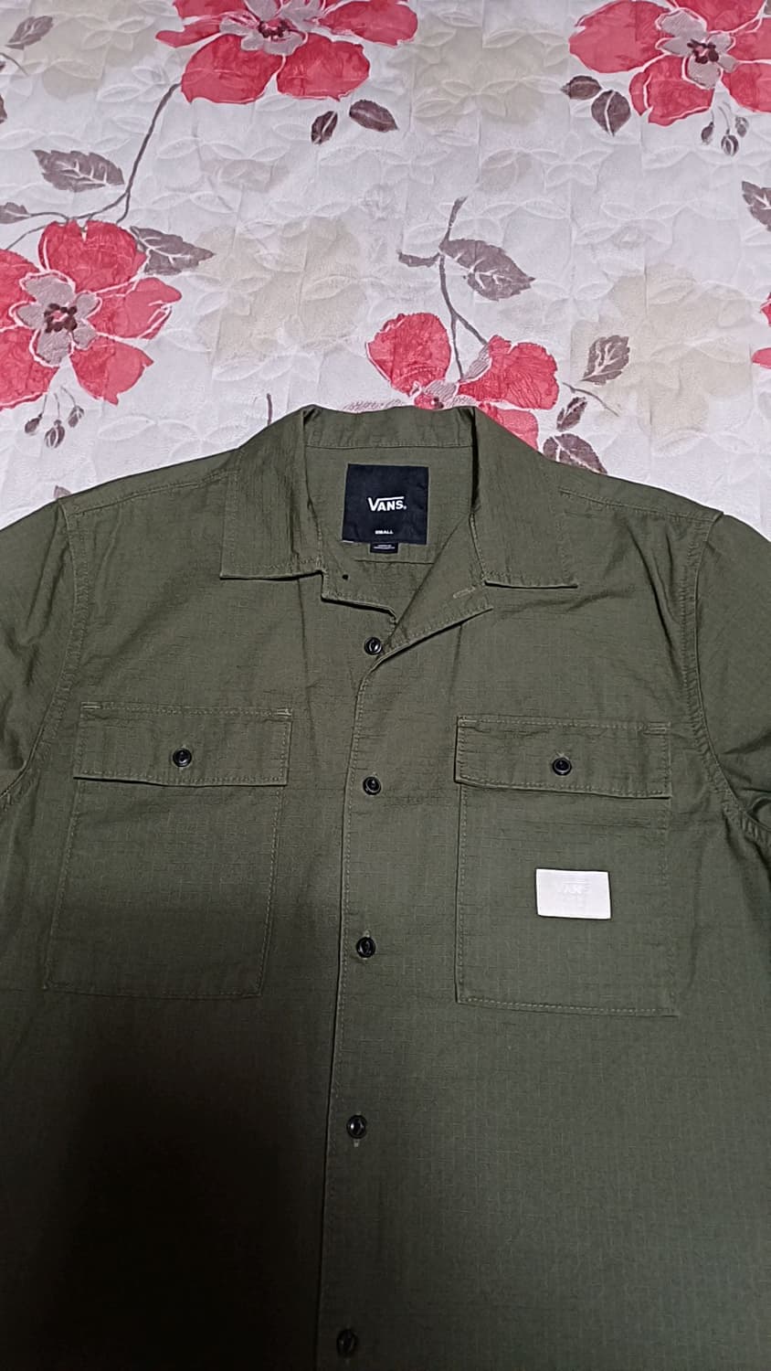 반스 반팔남방 95 가슴55 기장73 상품이미지2