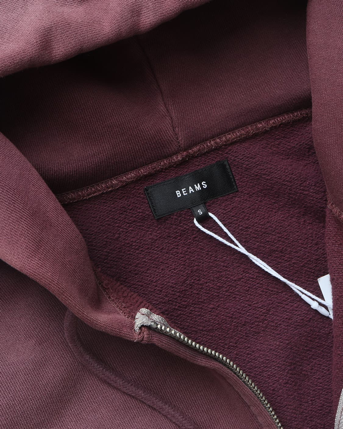 빔즈 BEAMS Faded Full Zip Hoodie 상품이미지9