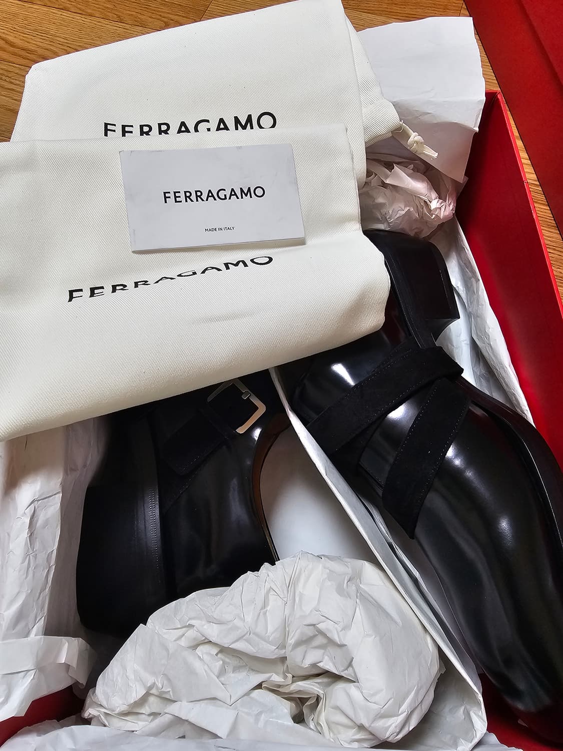 새상품 페라가모 컬렉션 버클 구두(국내 매장판/290만원대) 상품이미지5