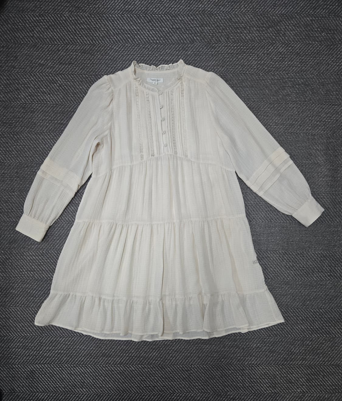 써스데이아일랜드 레이스 미니 원피스 상품이미지3