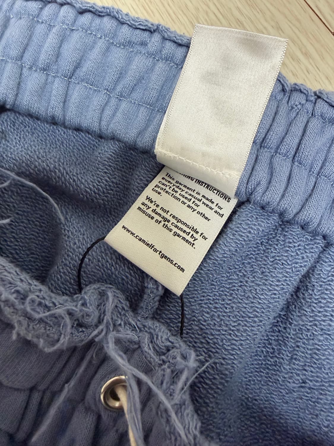 카미엘 포트젠스 Frayed Sweat Pants 상품이미지6