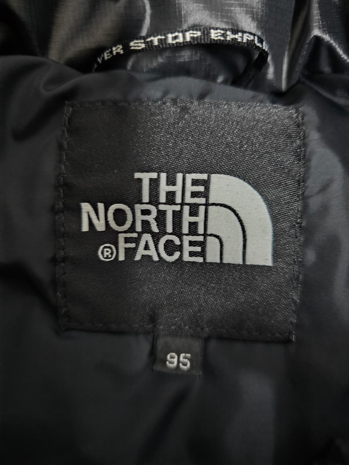 노스페이스 여성 눕시 구스패딩 XL 상품이미지3