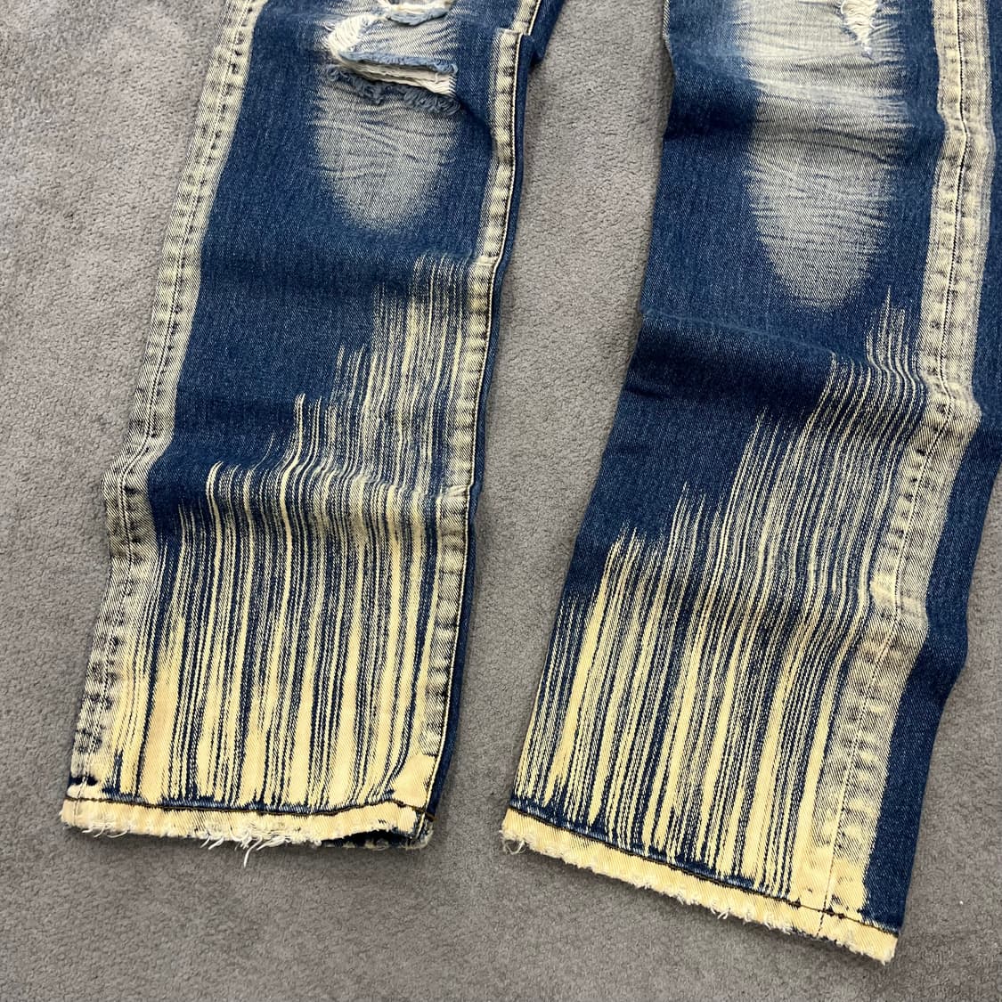 30 iloi 빈티지 워싱 디스 데님팬츠 상품이미지3