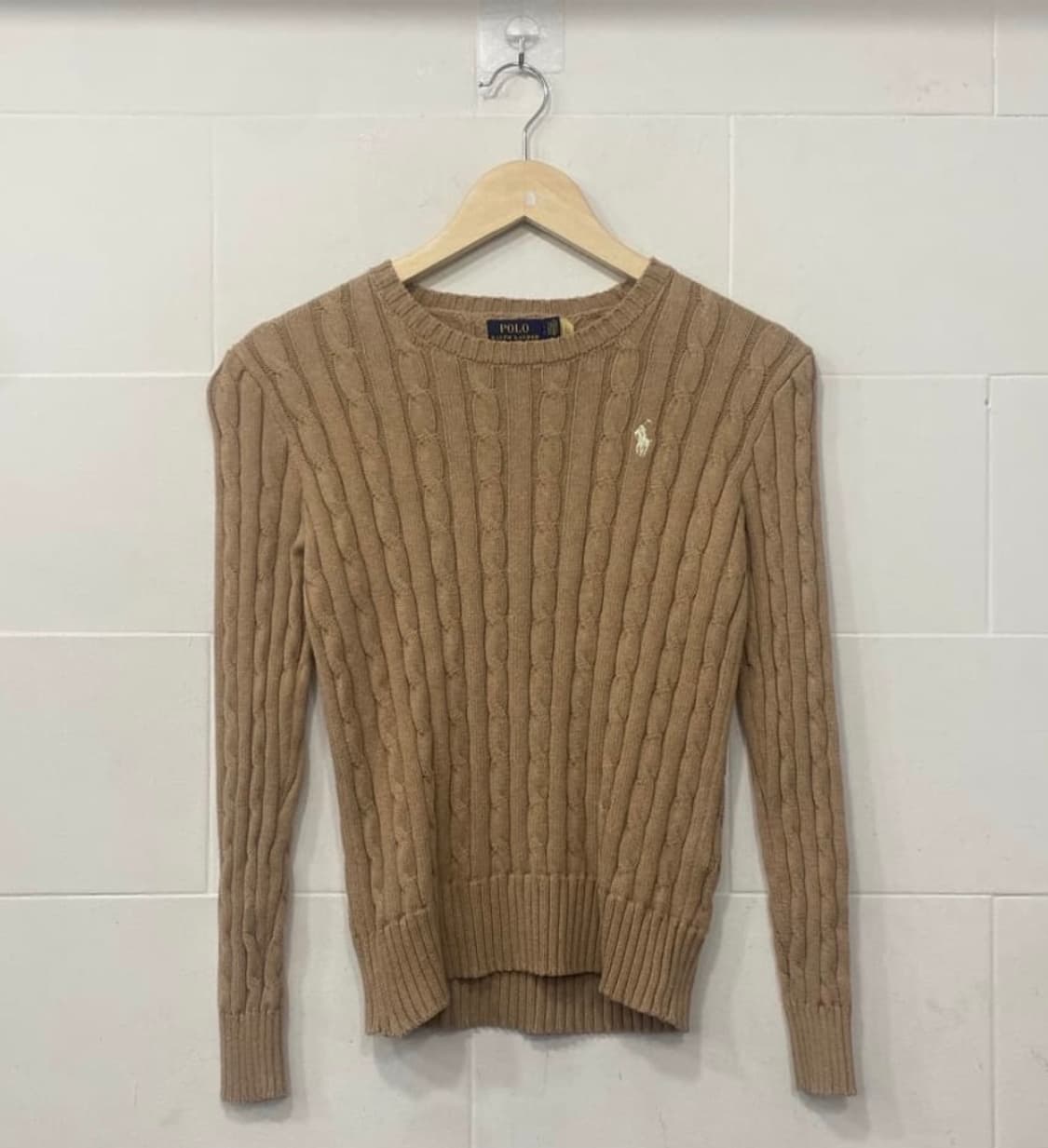 폴로 랄프 로렌 꽈배기니트 상품이미지1