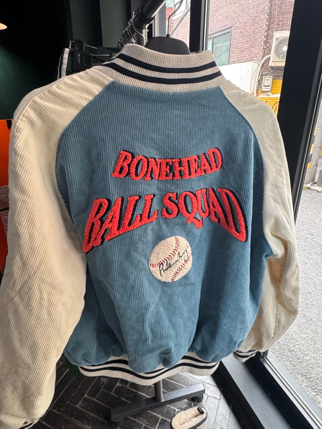 프라블럼올웨이스 바시티 봄버 자켓 상품이미지3