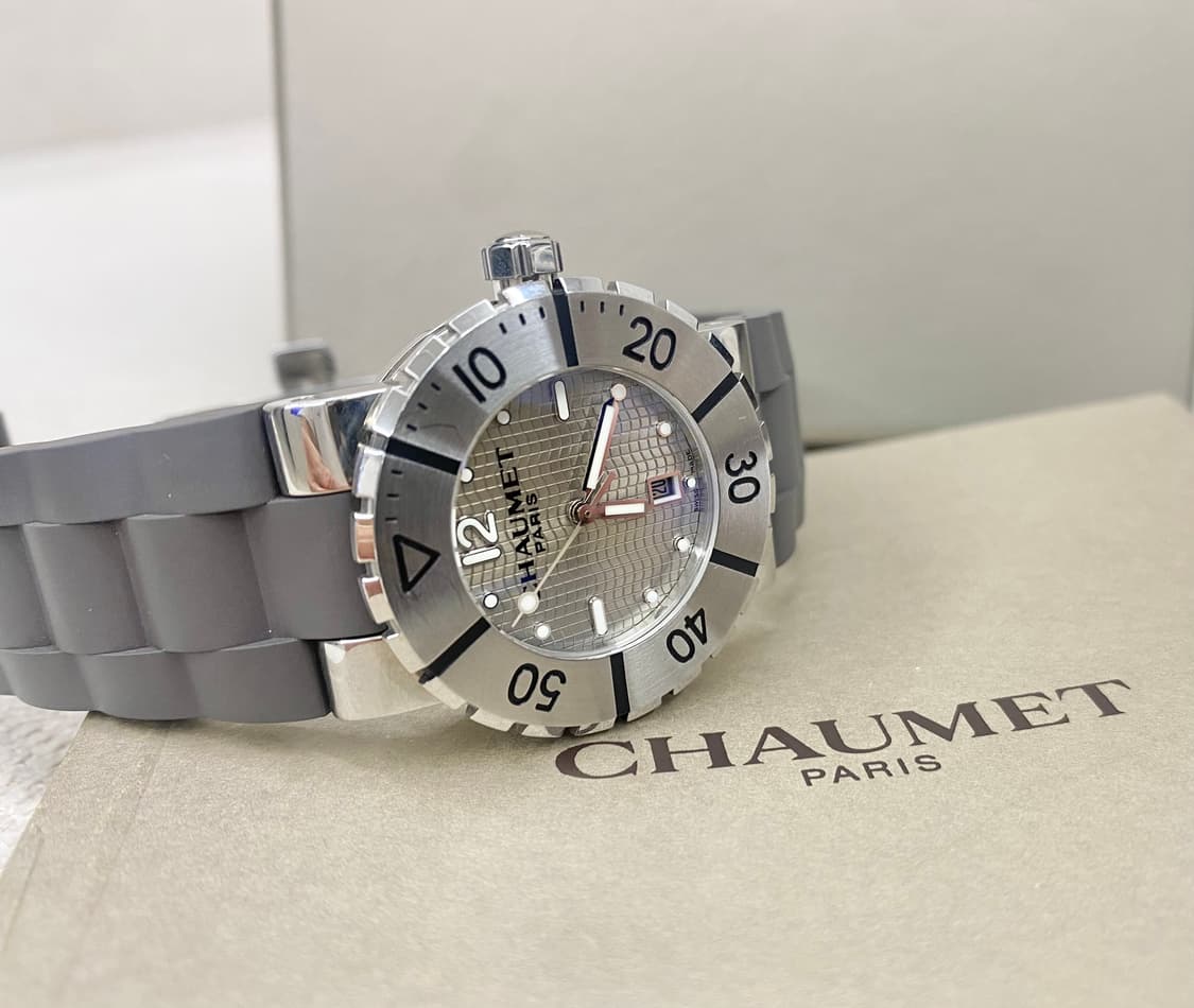 쇼메 클래스원 33mm 쿼츠 여성용 622C 그레이 색상 상품이미지1