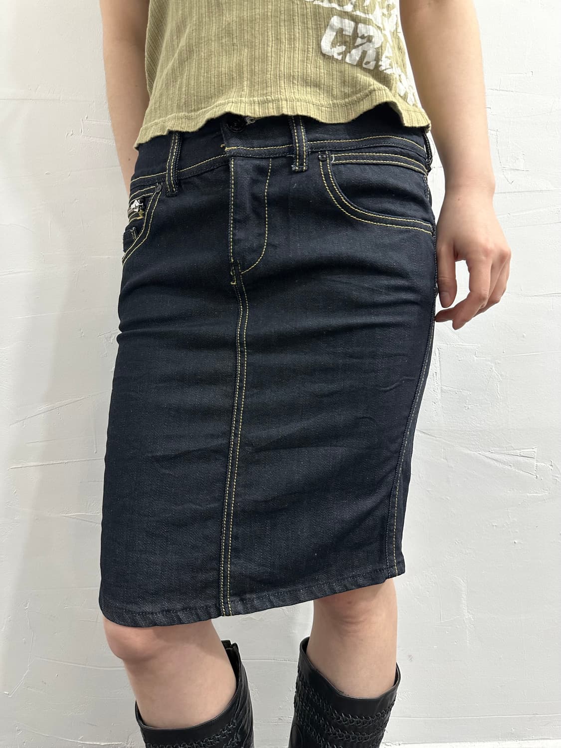 diesel denim skirt 상품이미지4