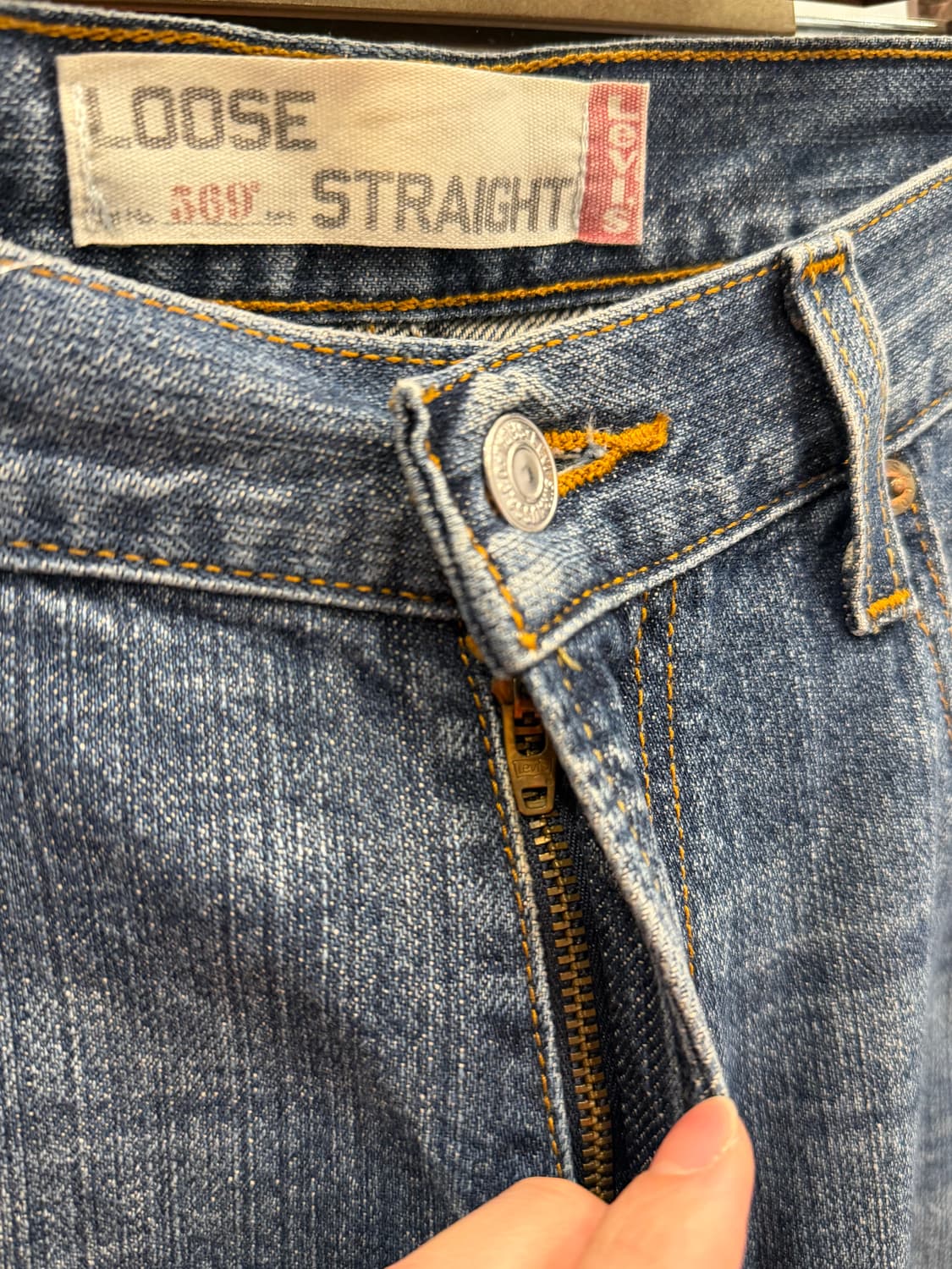 00s Levis 리바이스 569 데님 팬츠 (33inch) 상품이미지4