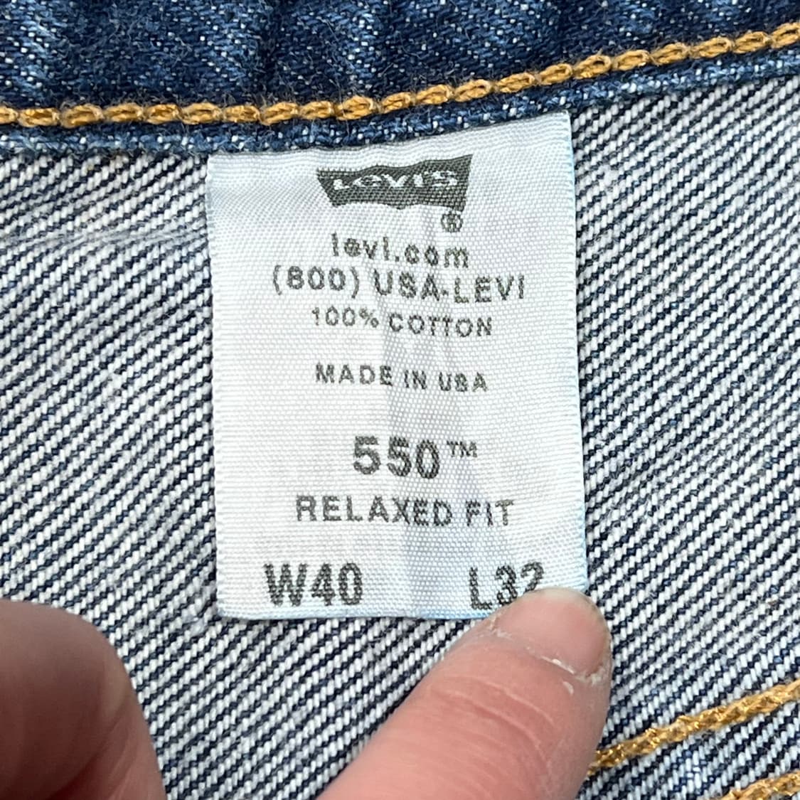 usa 리바이스 550 데님팬츠 s09386 상품이미지8