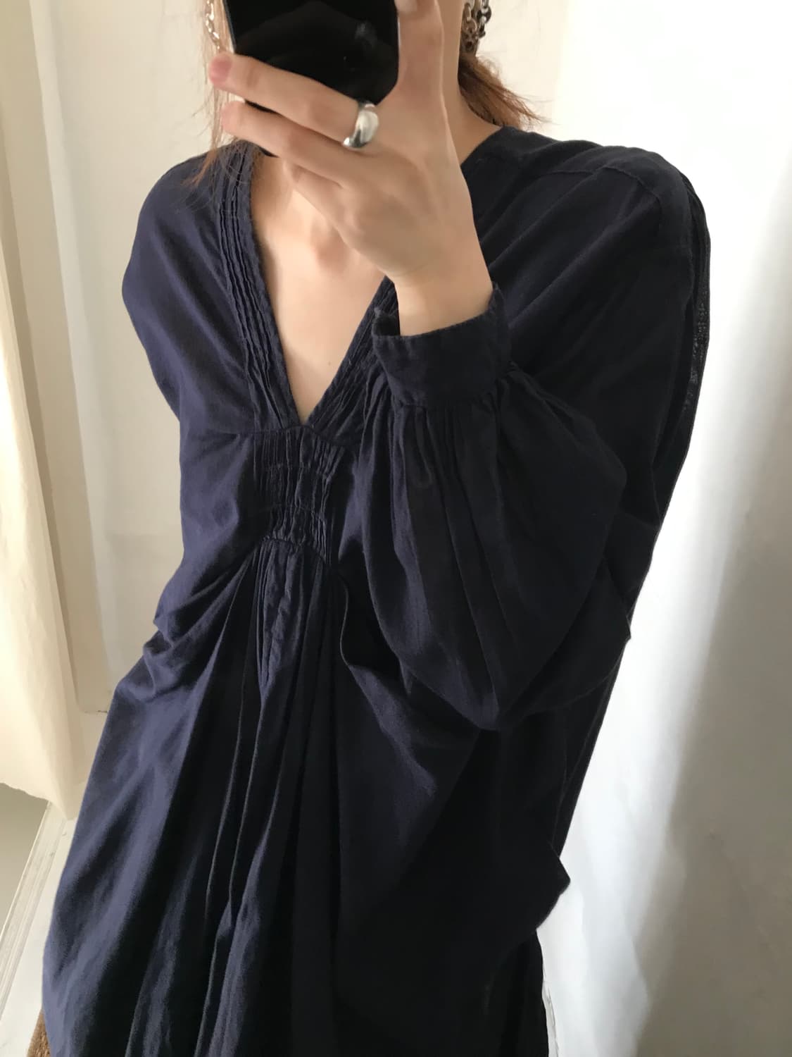 shirring cotton blouse 상품이미지4