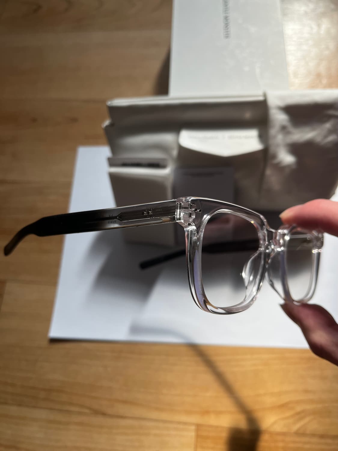 젠틀몬스터 x 마르지엘라 MM117 클리어 안경 상품이미지4