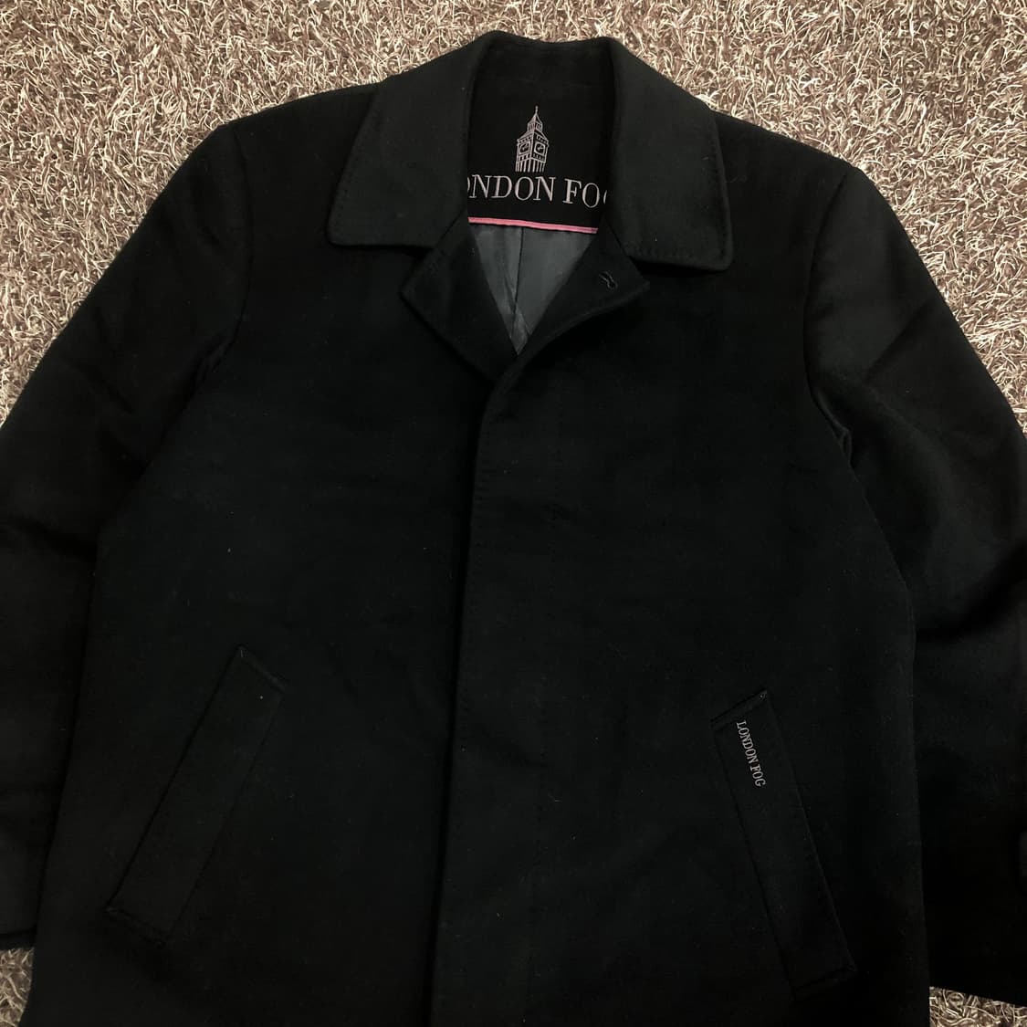 런던포그 캐시미어 미니멀 롱 코트 상품이미지2