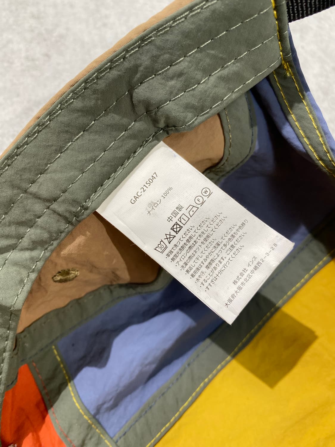 [OS] Gramicci 그라미치 나일론 캠프캡 상품이미지7