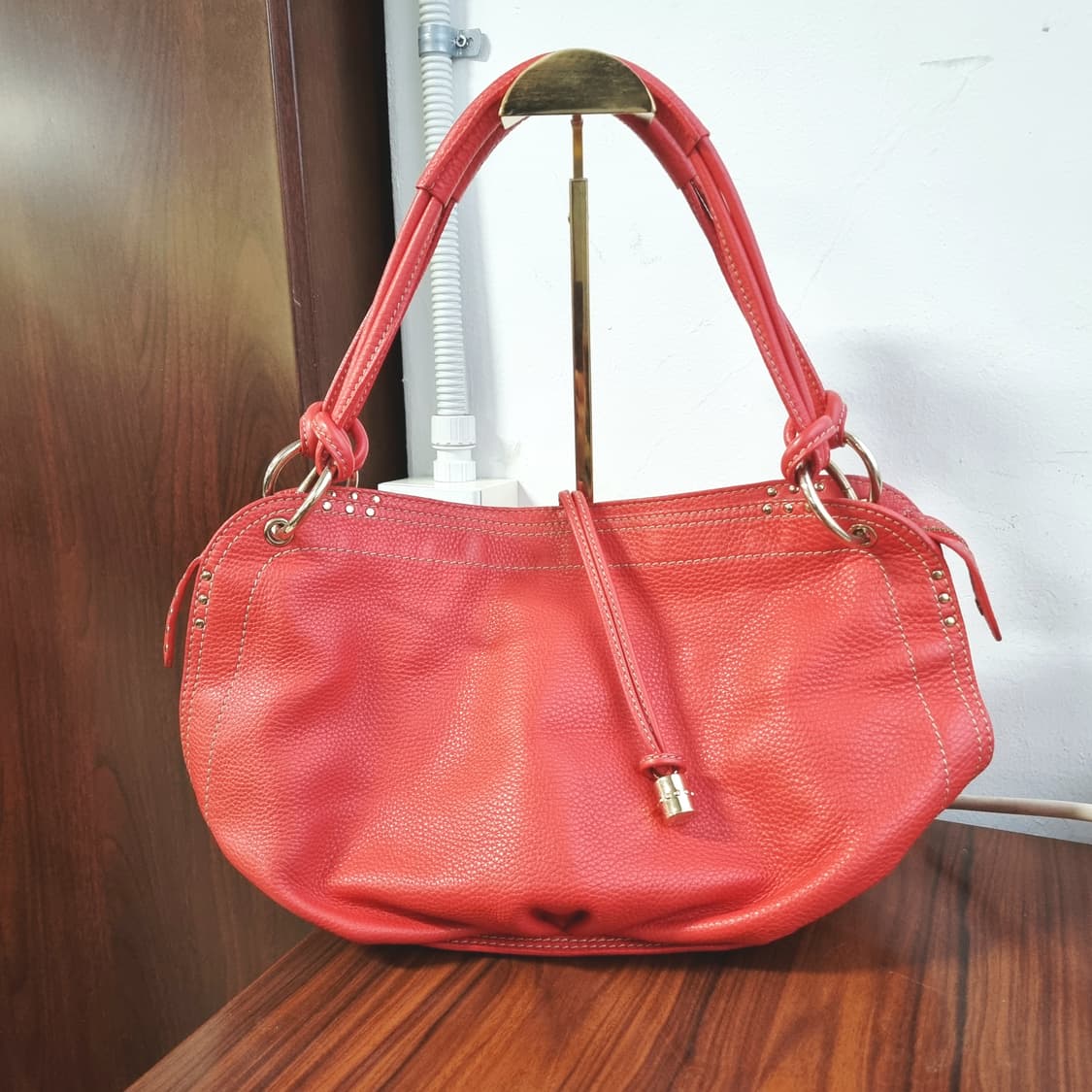 셀린느 소가죽 숄더백 토트백 호보백 made in Italy / 상태최상 상품이미지4