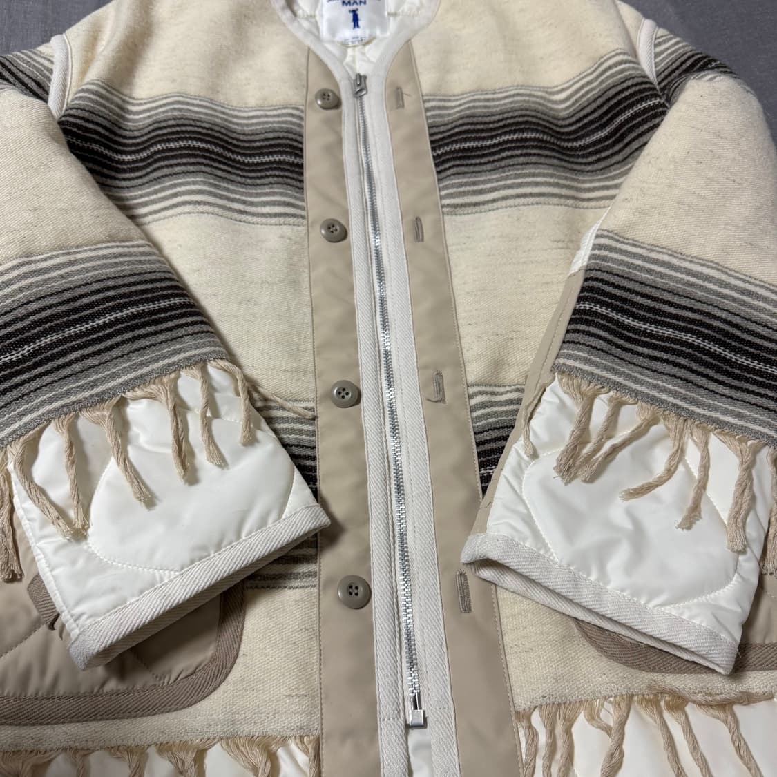 [XS]준야와타나베 자미로콰이 22AW 자미로콰이 니트도킹 라이너 파카 상품이미지6