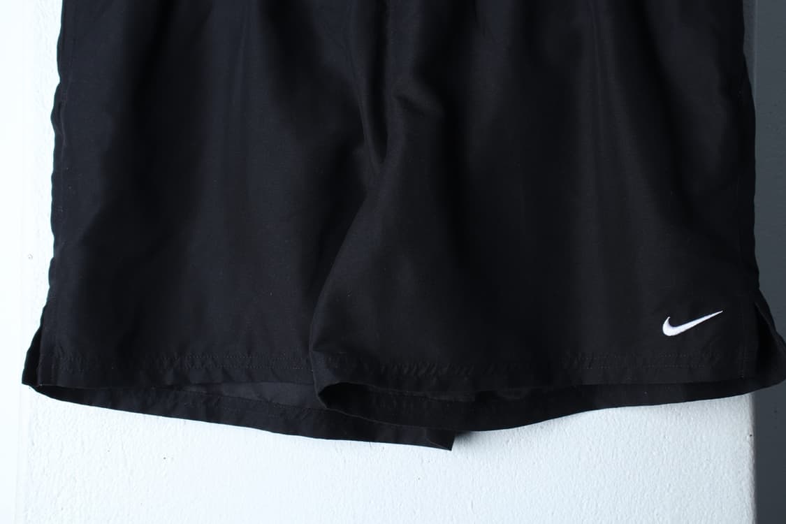 (L) 나이키 반바지 팬츠 스우시 밴딩 블랙 올드스쿨-P9880 상품이미지4