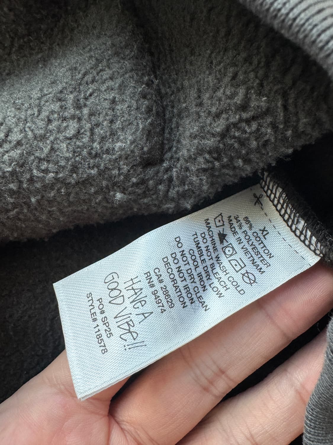 스투시 아플리케 후드 상품이미지3