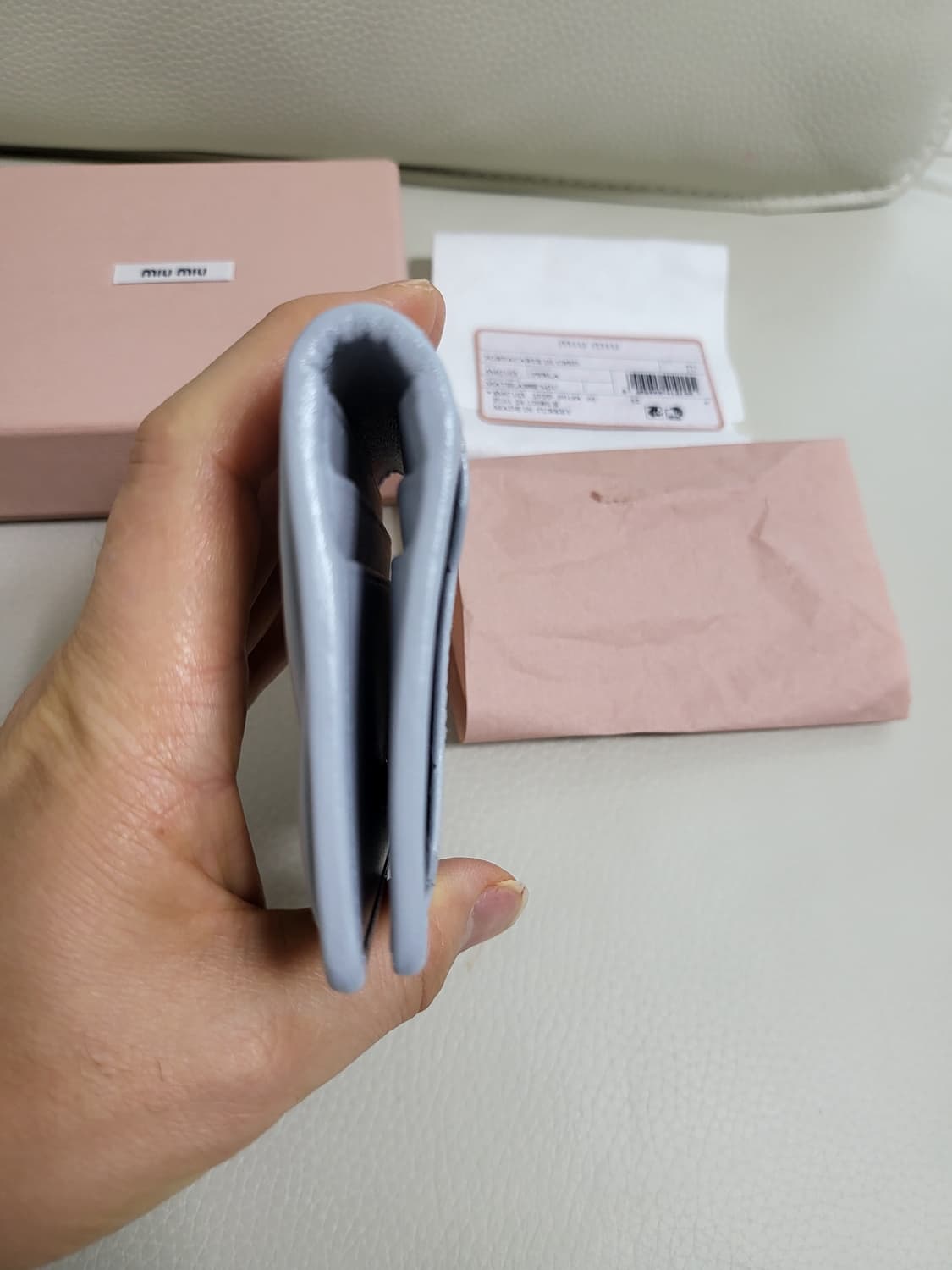 미우미우 카드지갑 정품  상품이미지7