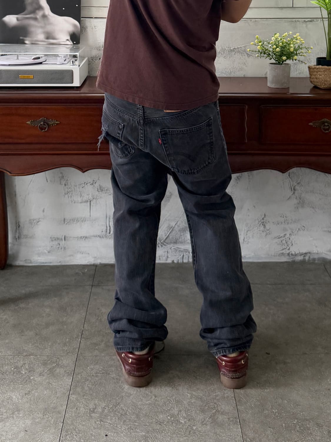 리바이스 501 스트레이트 블랙 상품이미지2