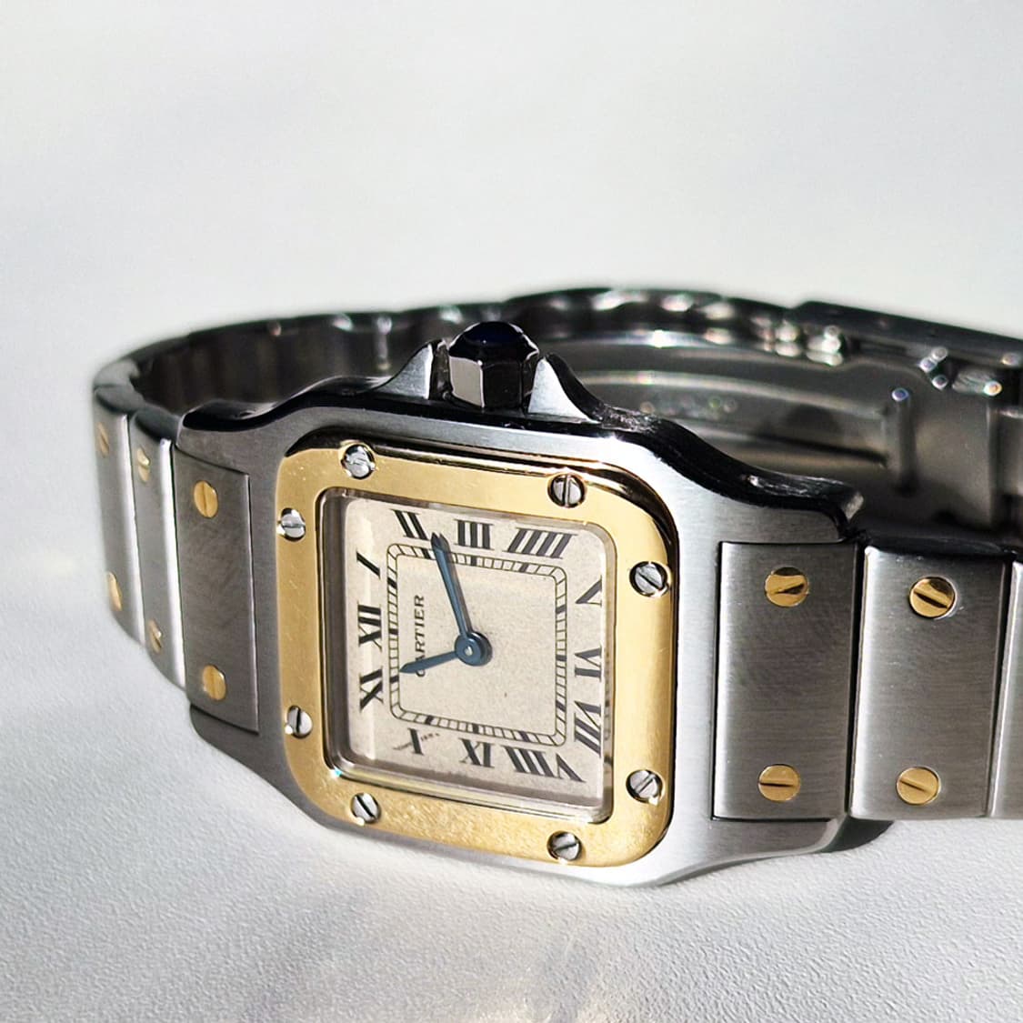 까르띠에 산토스 갈베 콤비 24mm 상품이미지2