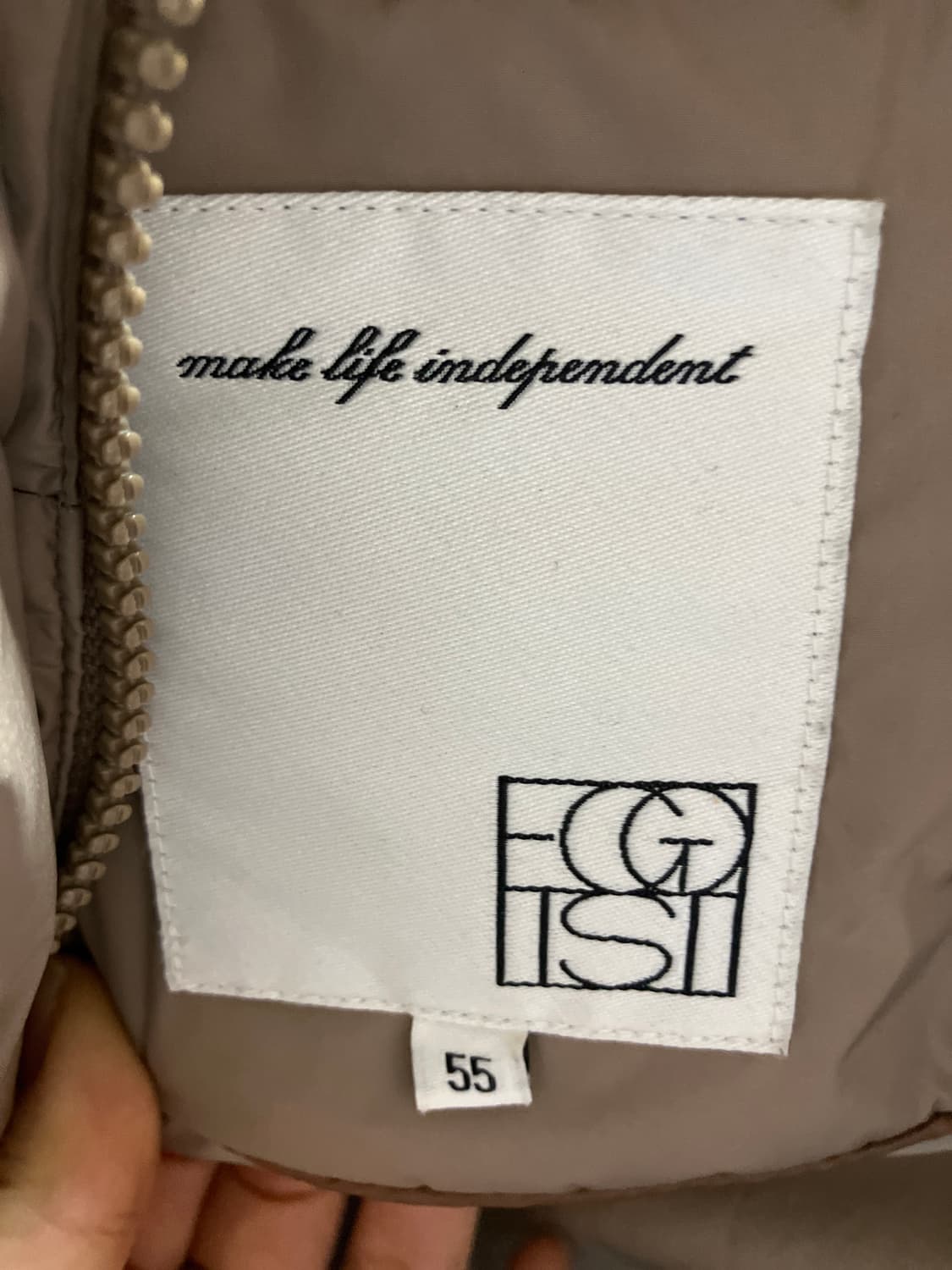 에고이스트 후드 숏 패딩 55 상품이미지6