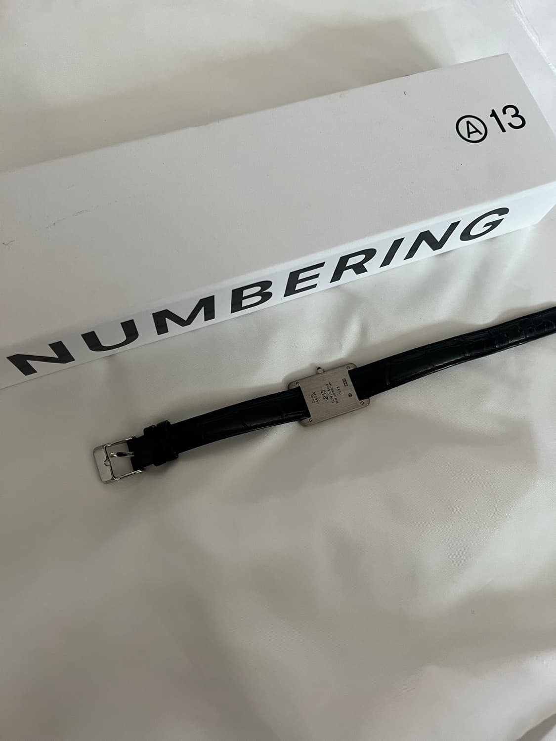 Numberring 넘버링 팔찌 M (Black / Silver) 상품이미지4
