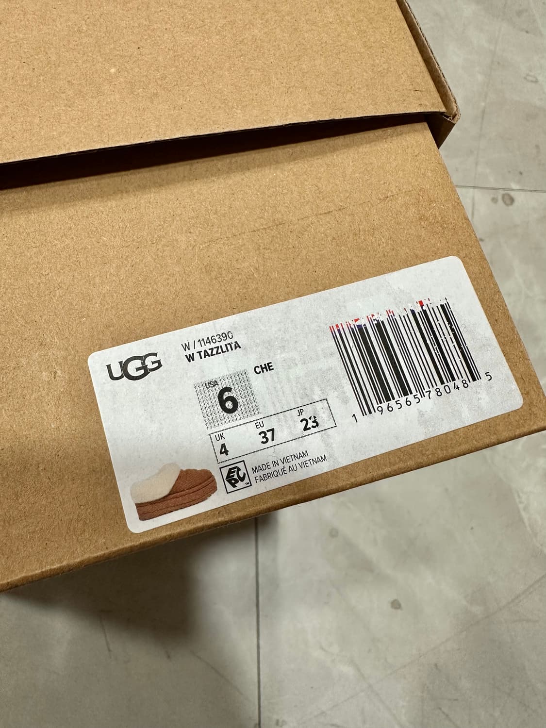 어그 타즐리타 체스트넛 230,240사이즈 새상품 상품이미지5