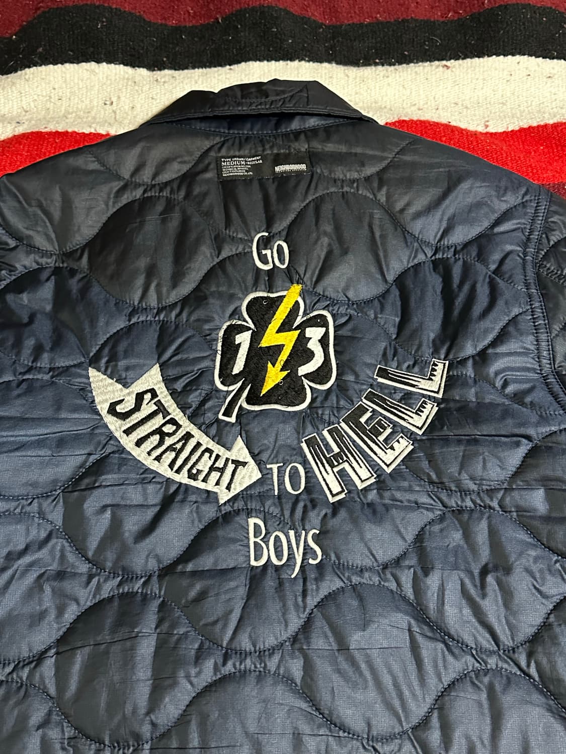 [네이버후드] •Reversible Quilted Jacket 상품이미지4