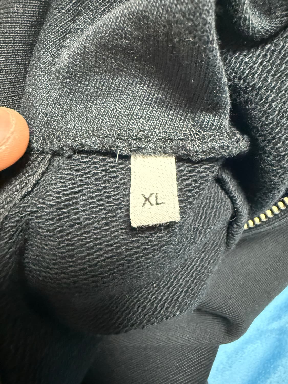 아미 스몰로고 후드집업 XL 상품이미지5