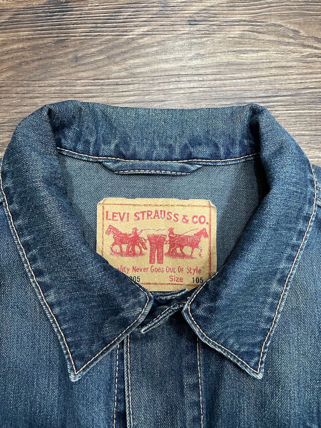 리바이스 TYPE1 트러커 데님 자켓 상품이미지5