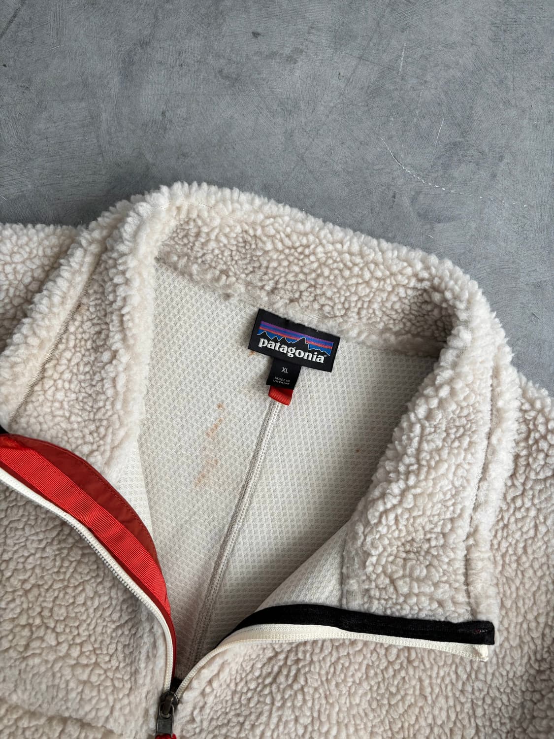 Patagonia 파타고니아 아이보리 레트로 X 플리스 자켓 상품이미지5