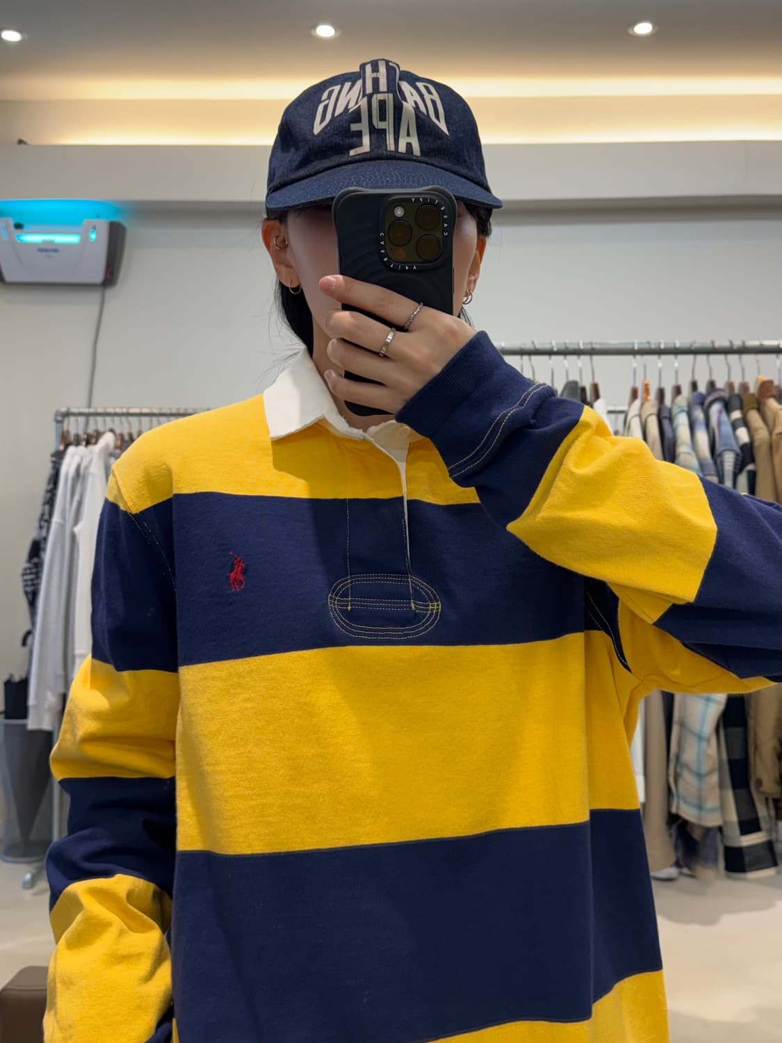 폴로 랄프로렌 스트라이프 럭비티 상품이미지7